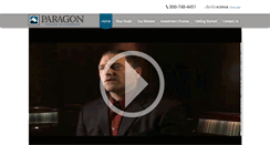 Desktop Screenshot of paragonwealth.com